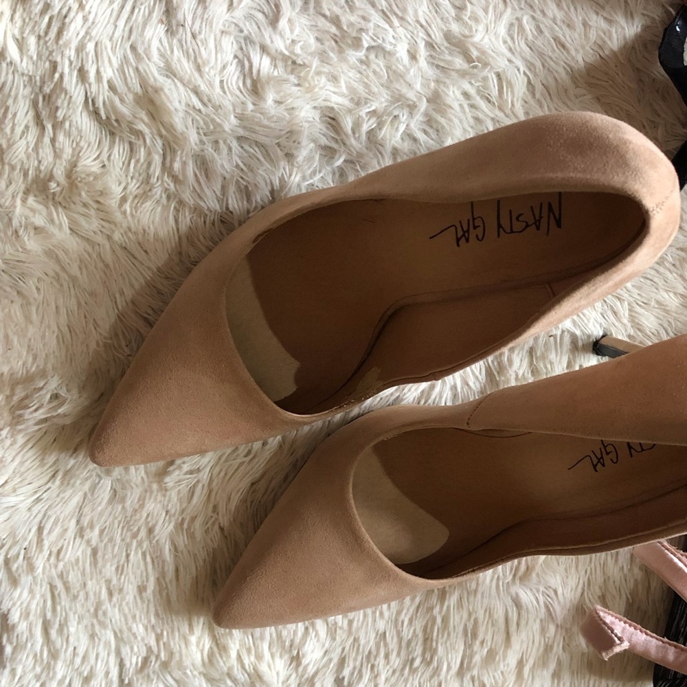 Suede Court Shoes - Picture 2 of 15